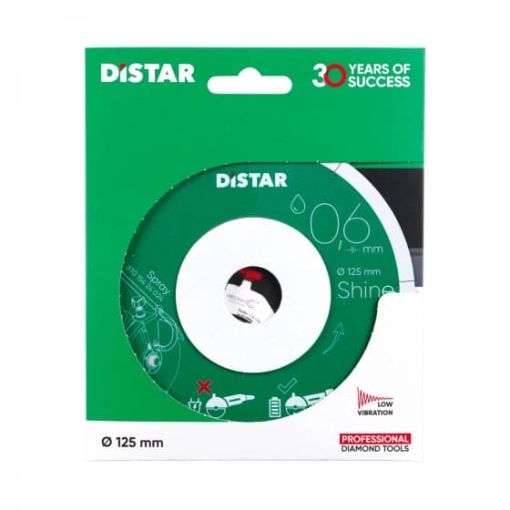 КРУГ АЛМАЗНИЙ ВIДРIЗНИЙ DISTAR 1A1R 125X0,6X22,23 SHINE
