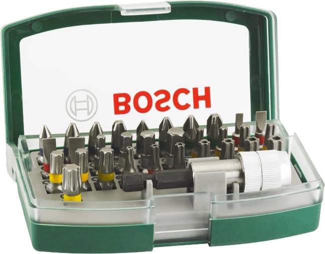 Набір біт Bosch Colored 32 шт