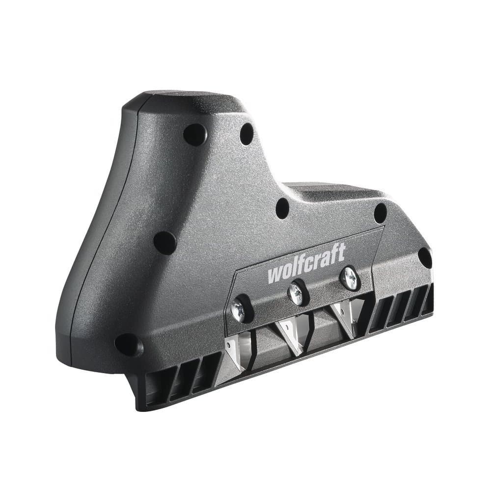 Потрійний кромочний рубанок для гіпсокартону Wolfcraft (4009000)