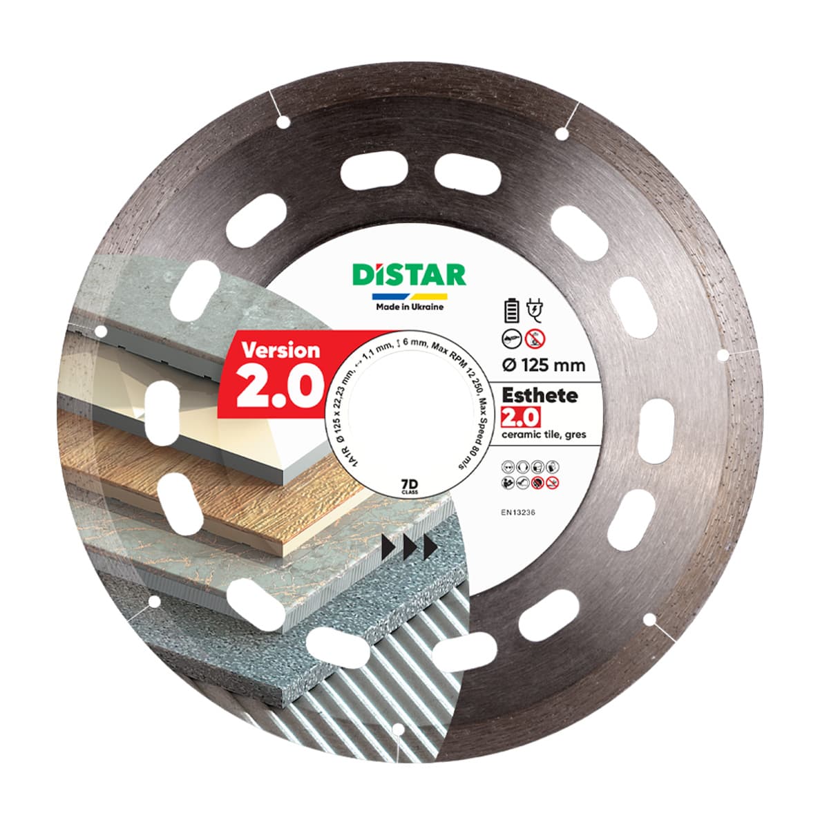 DISTAR Круг алмазний вiдрiзний Esthete 2.0 125*1.1*22.23H