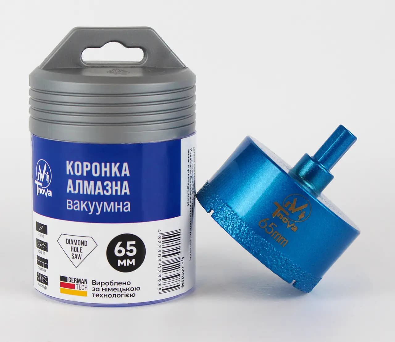 Коронка алмазна вакуумна T-Nova