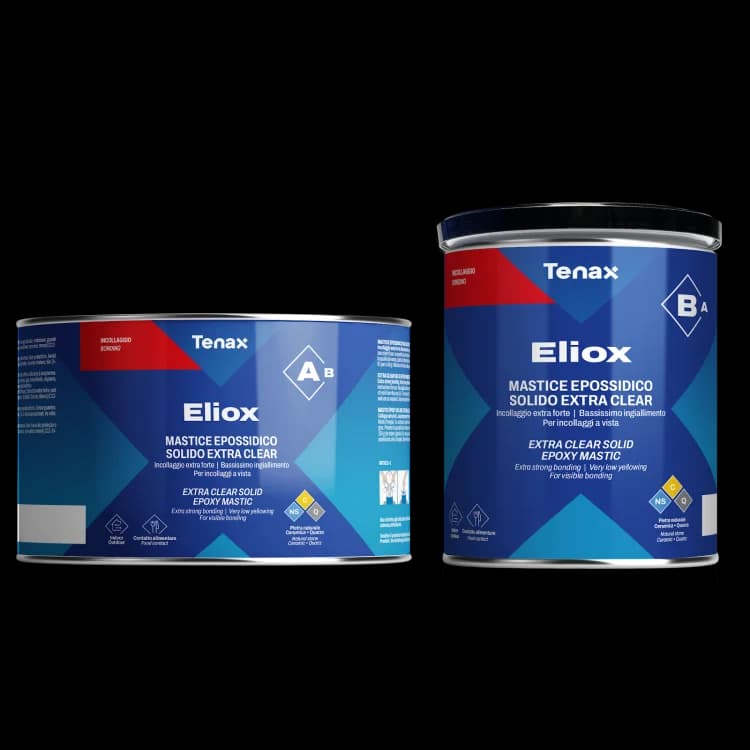 Клей епоксидний Tenax Eliox A+B прозорий 2,25 л